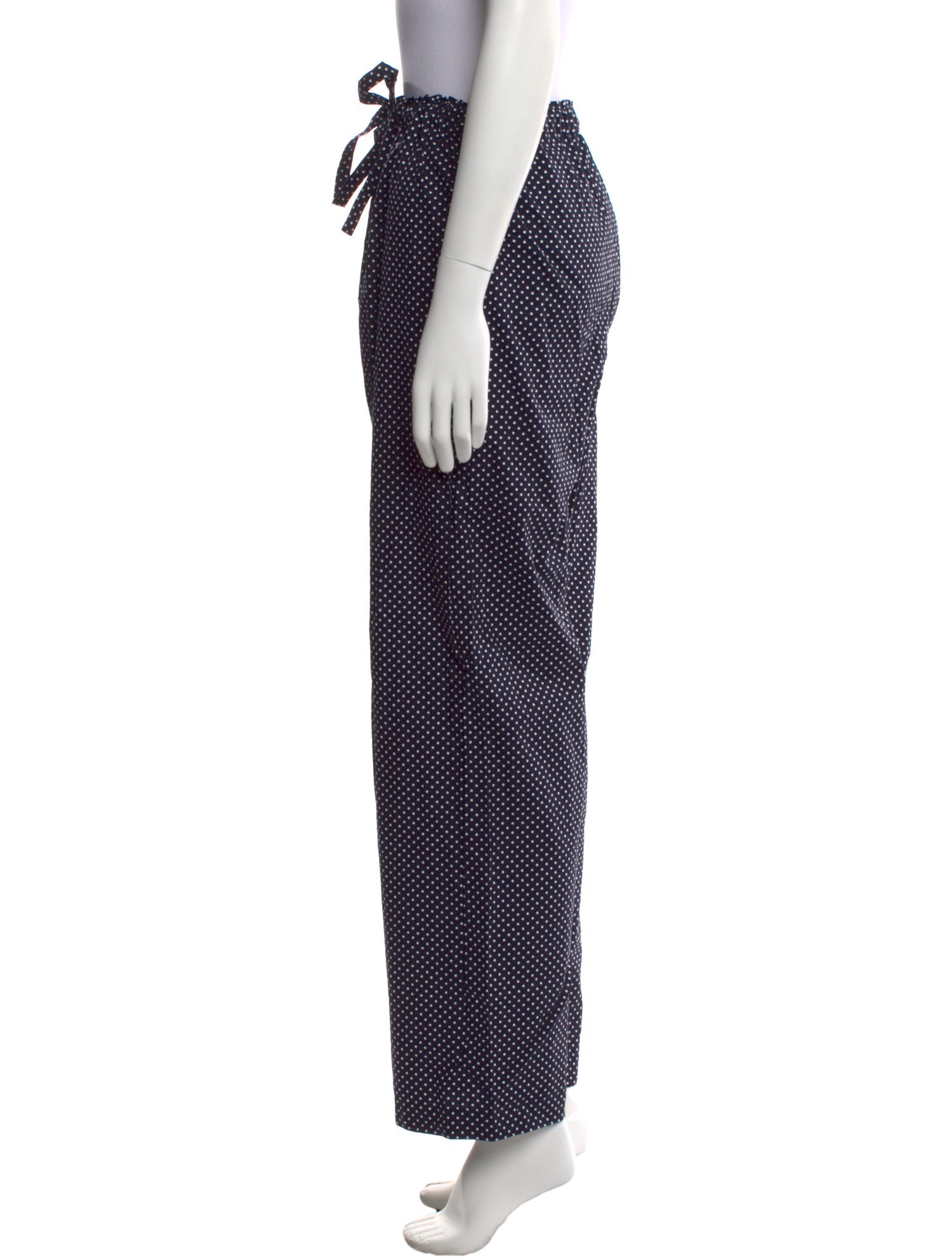 Good Design Shop Comme des Garçons Polka Dot Print Wide Leg Pants
